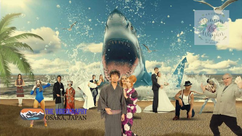 Parody Movie@Jaws / 海外映画「Jaws」風のオープニング映像・パロディムービー@結婚式/披露宴/パーティー動画・サンプル写真005