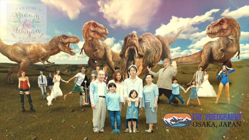 パロディ動画：ティラノサウルス/TREX・海外映画「ジュラシック・パーク」風オープニング映像・サンプルPhoto004
